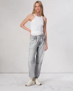 rag & bone The Essential Rib Tank White Cheap