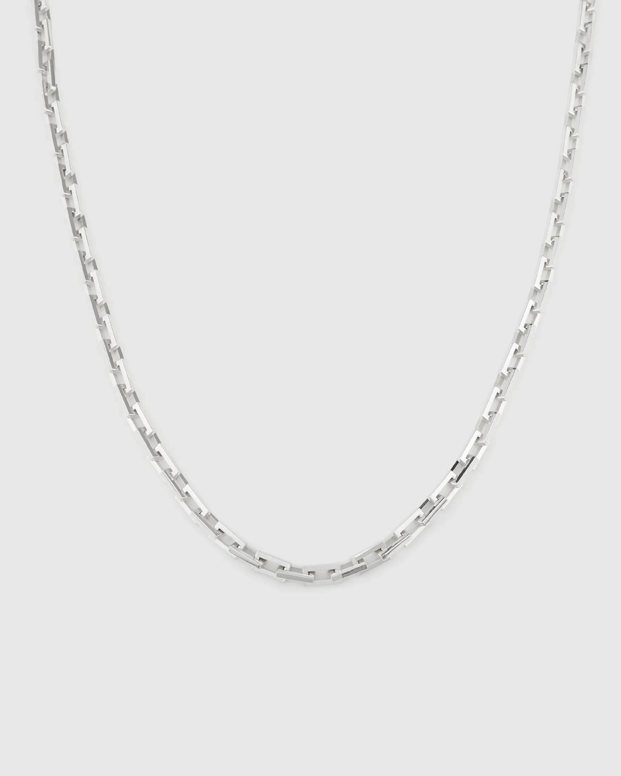 rag & bone The Large Link Necklace Sterling Silver Fashion