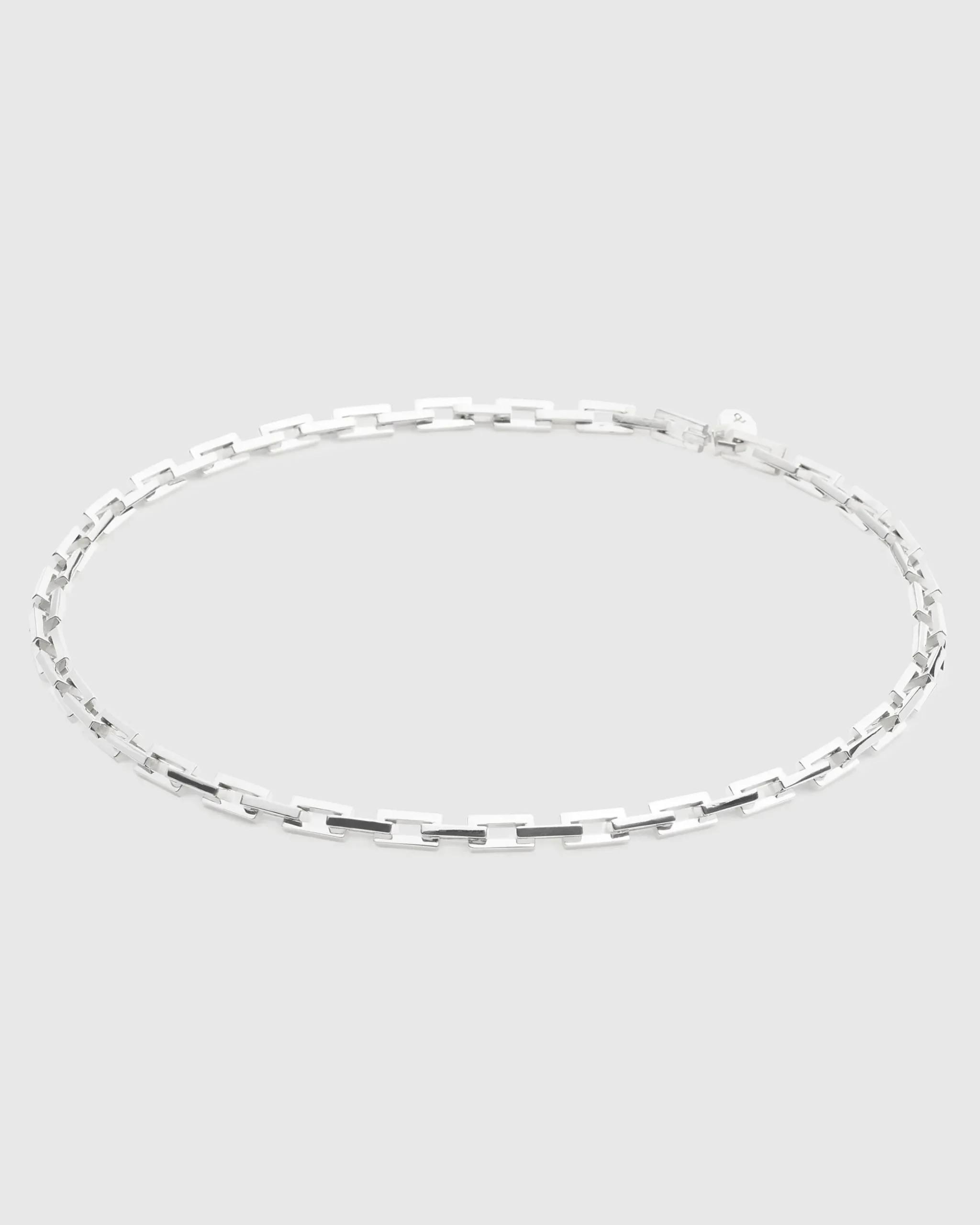 rag & bone The Large Link Necklace Sterling Silver Fashion