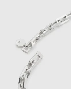 rag & bone The Large Link Necklace Sterling Silver Fashion