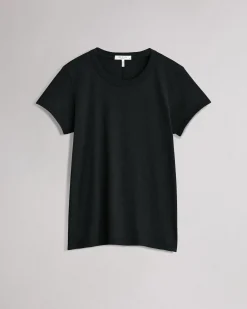 rag & bone The Slub Tee Black Hot