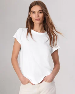 rag & bone The Slub Tee Bright White Hot