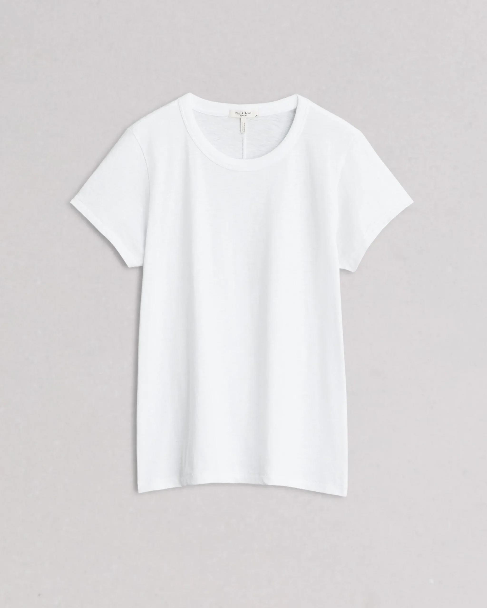 rag & bone The Slub Tee Bright White Hot