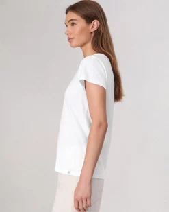 rag & bone The Slub Tee Bright White Hot