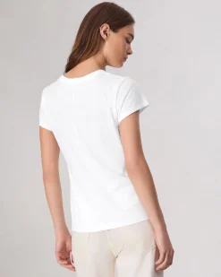 rag & bone The Slub Tee Bright White Hot