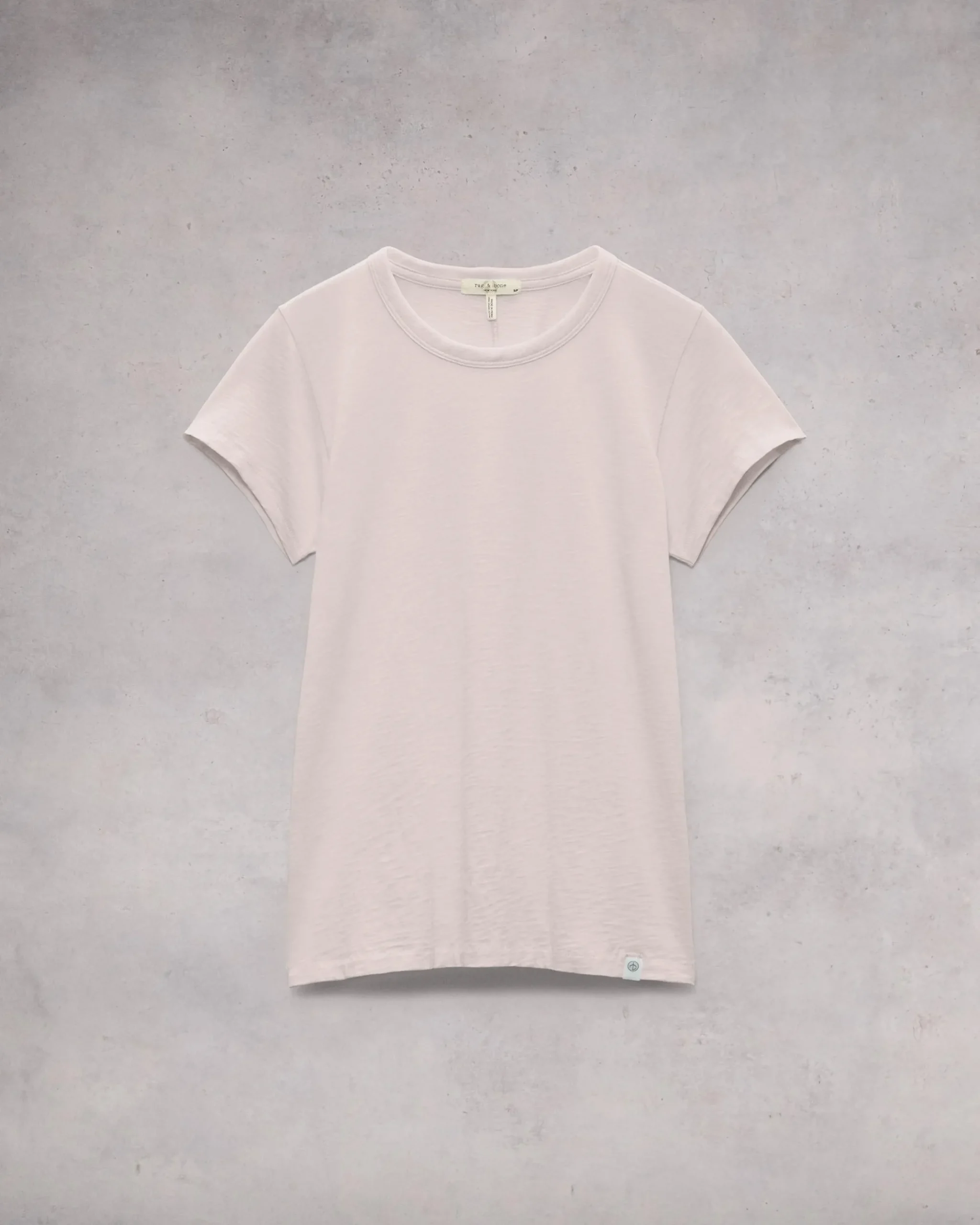 rag & bone The Slub Tee Warm Gry Best