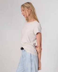 rag & bone The Slub Tee Warm Gry Best