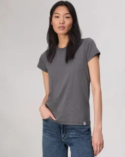 rag & bone The Slub Tee Washed Slate Online