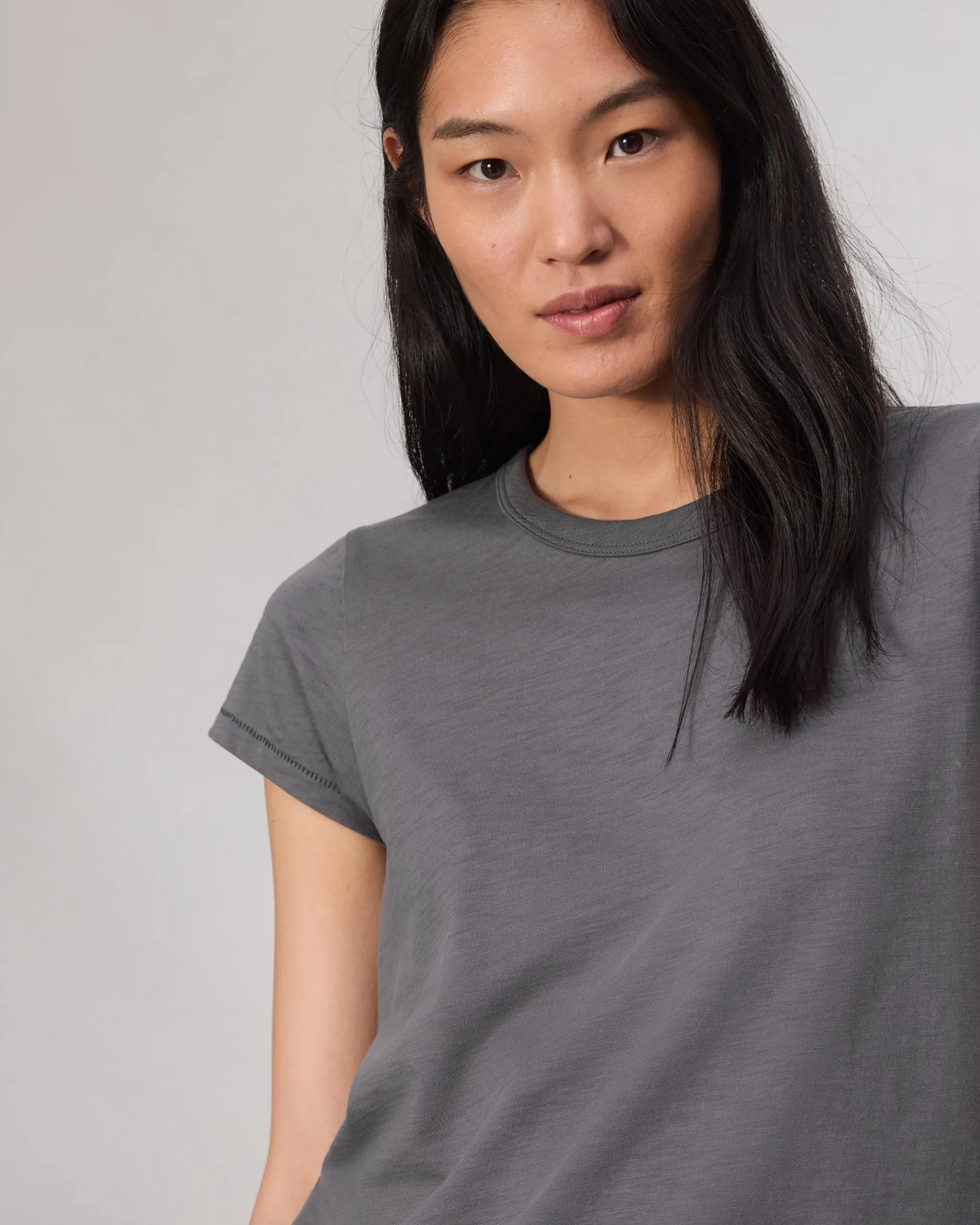 rag & bone The Slub Tee Washed Slate Online