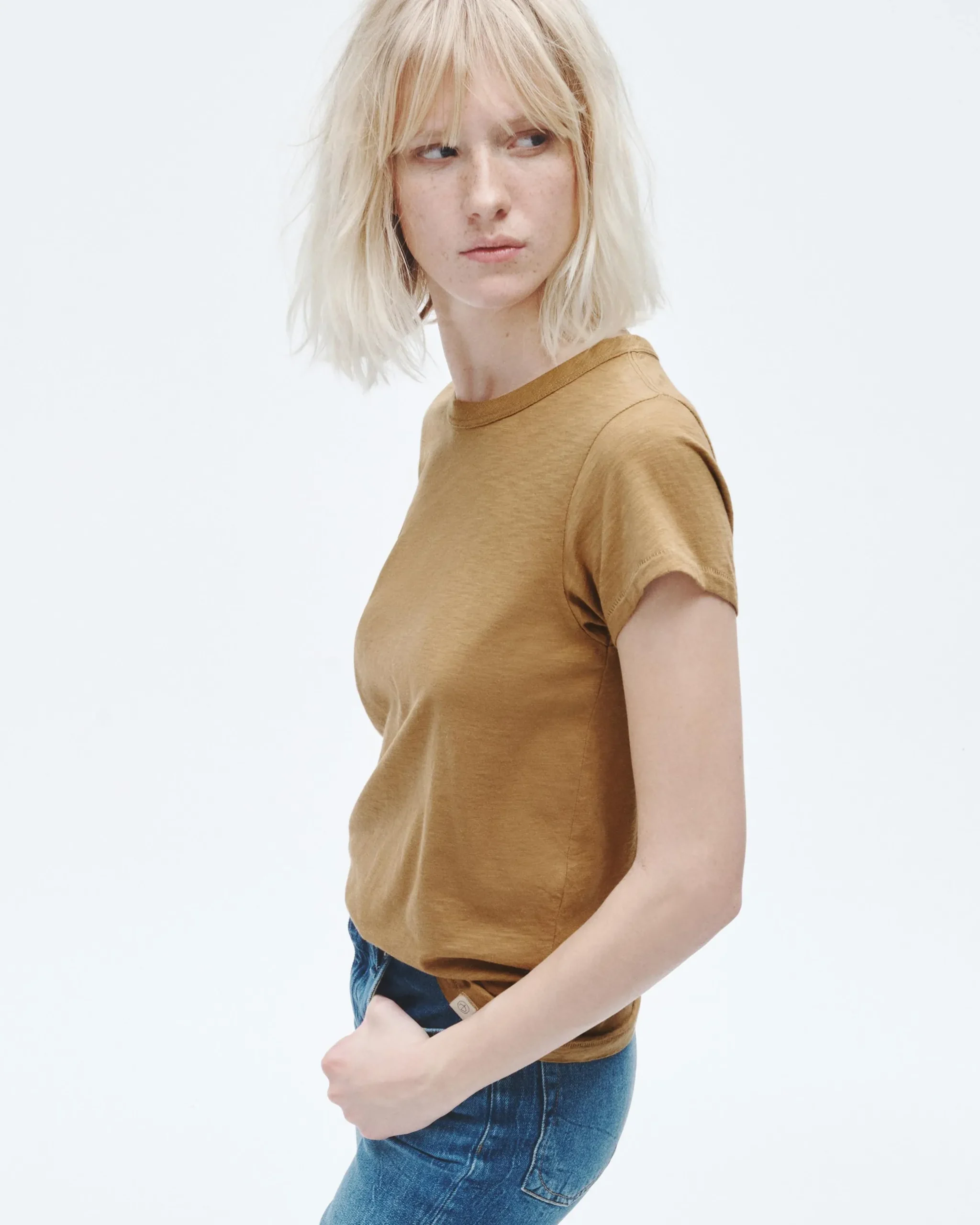 rag & bone The Slub Tee Khaki Online
