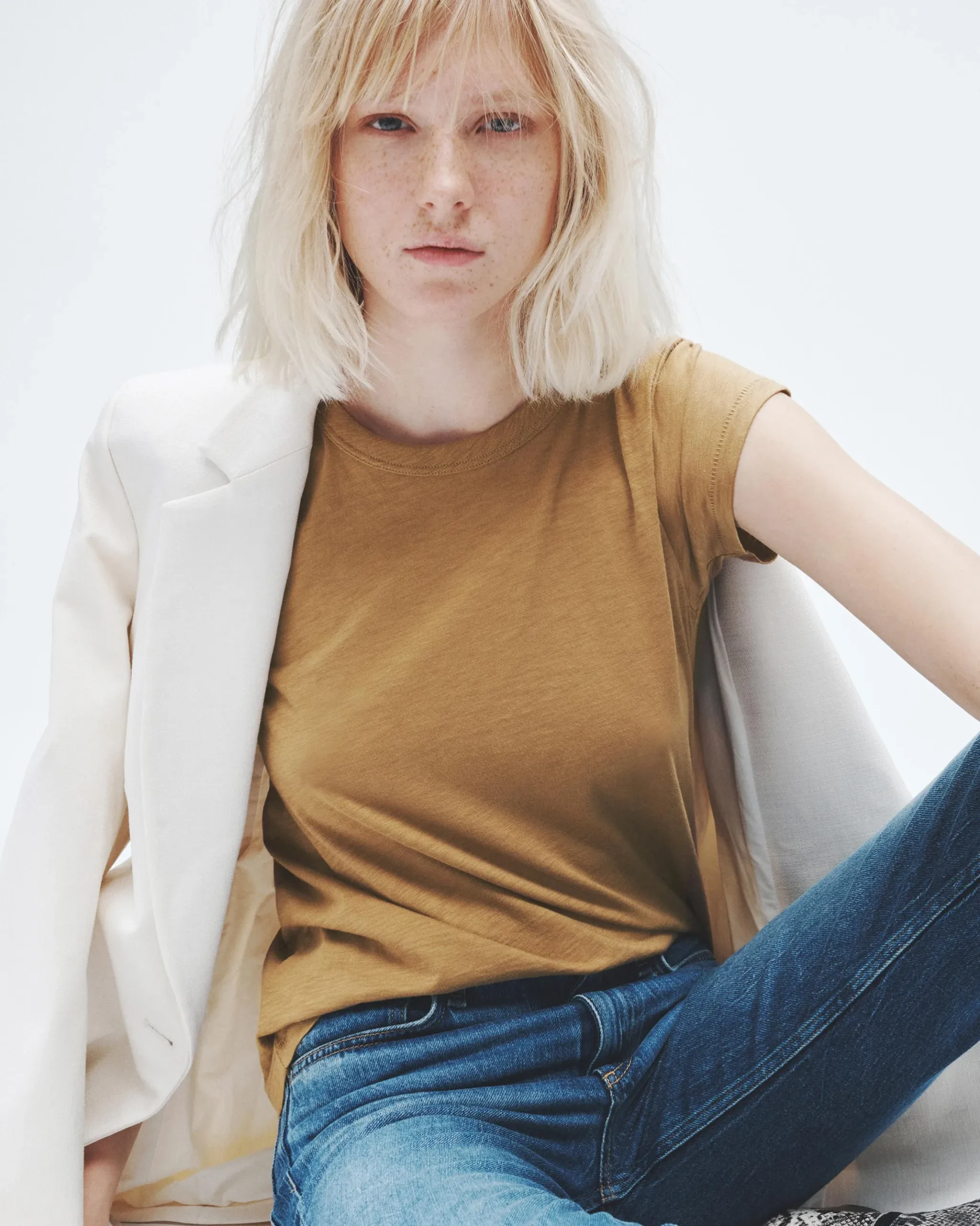 rag & bone The Slub Tee Khaki Online
