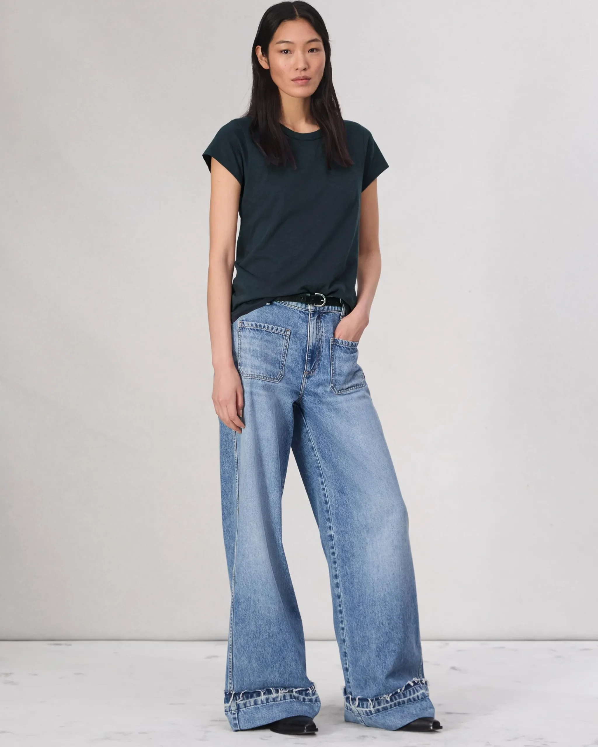 rag & bone The Slub Tee Salute Best Sale