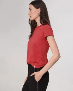 rag & bone The Slub Tee Red Sale