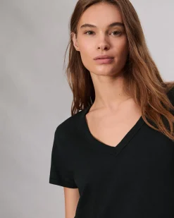 rag & bone The Slub Vee Black Online