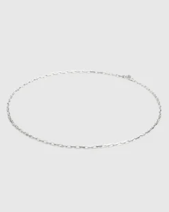 rag & bone The Small Link Necklace Sterling Silver Sale