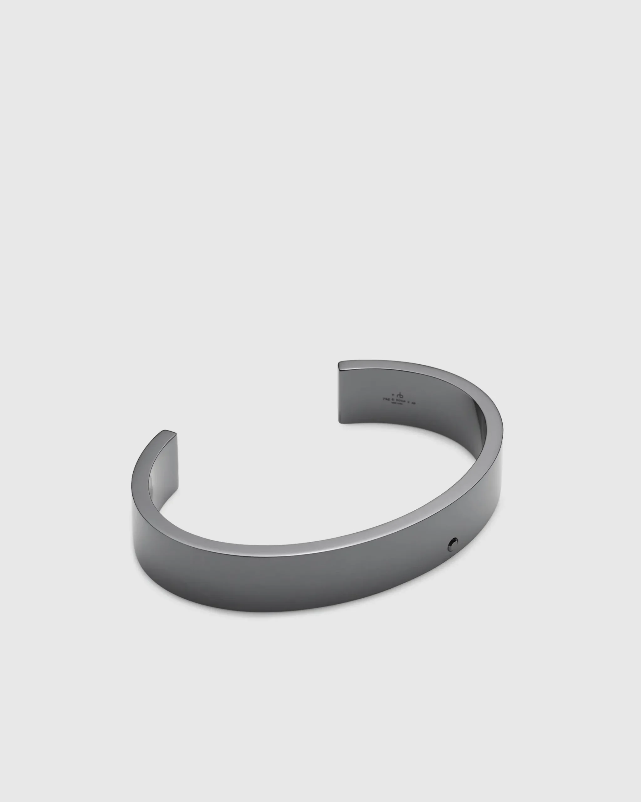 rag & bone The Squared Dot Cuff Black Titanium Cheap