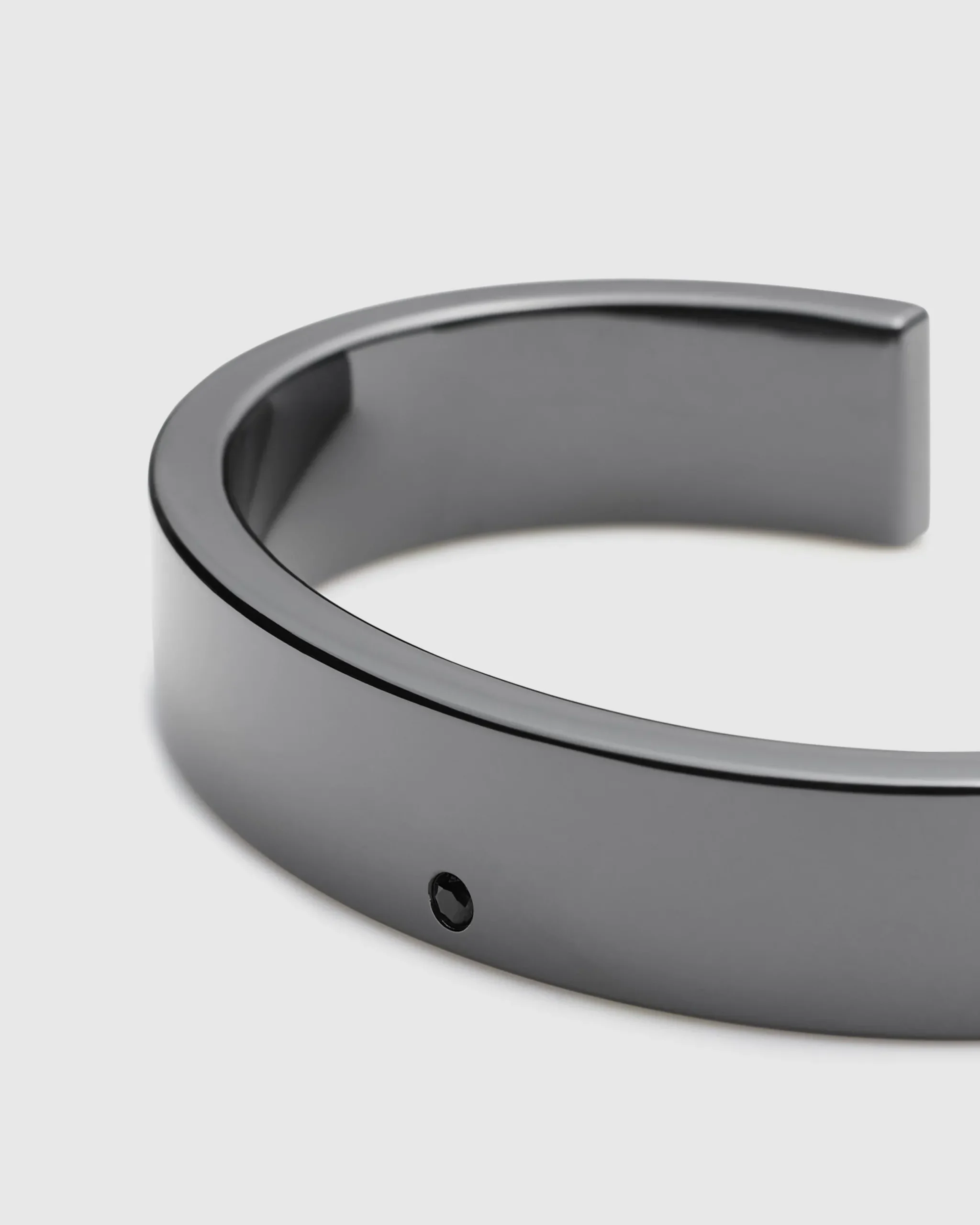 rag & bone The Squared Dot Cuff Black Titanium Cheap