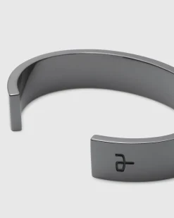 rag & bone The Squared Dot Cuff Black Titanium Cheap
