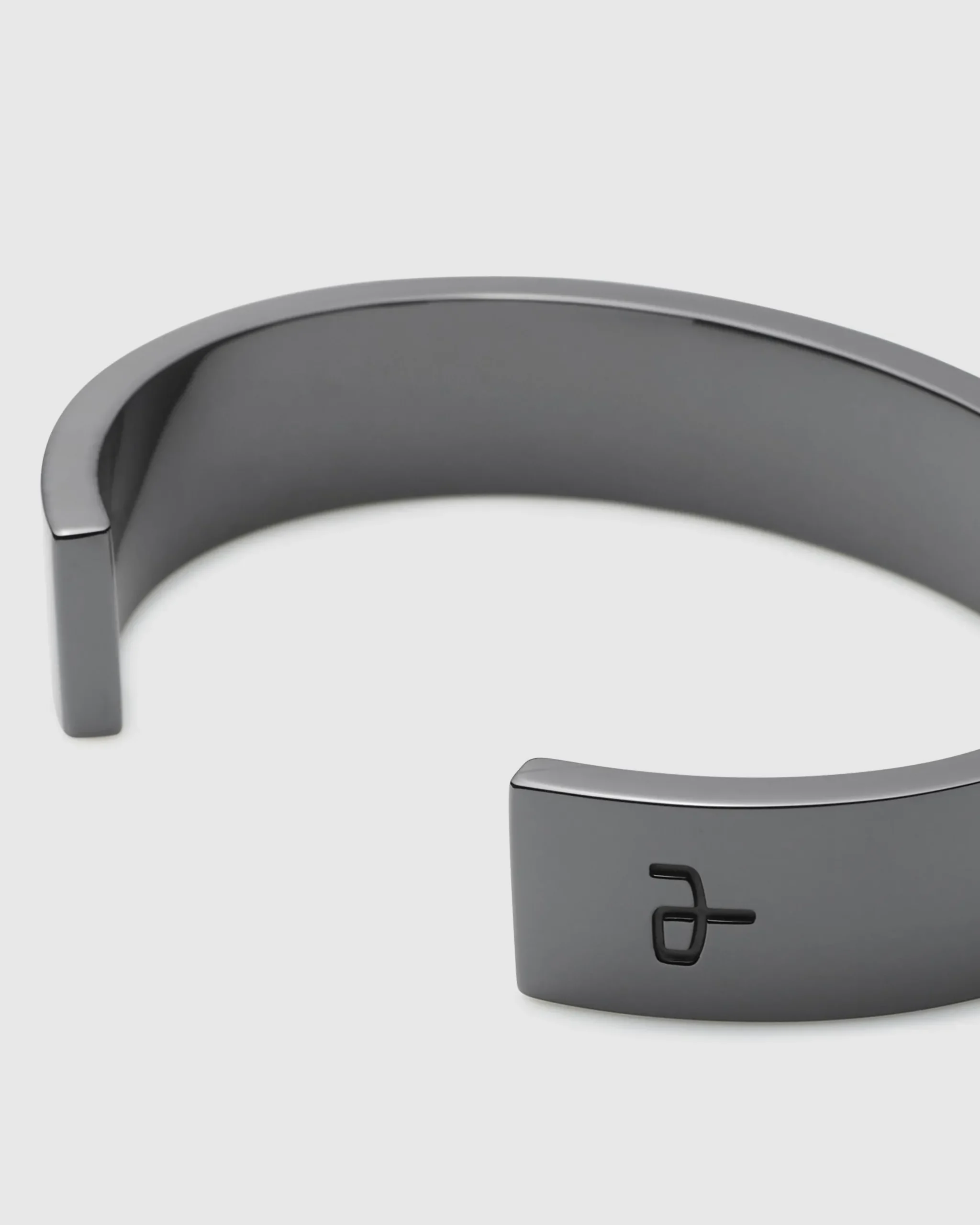 rag & bone The Squared Dot Cuff Black Titanium Cheap