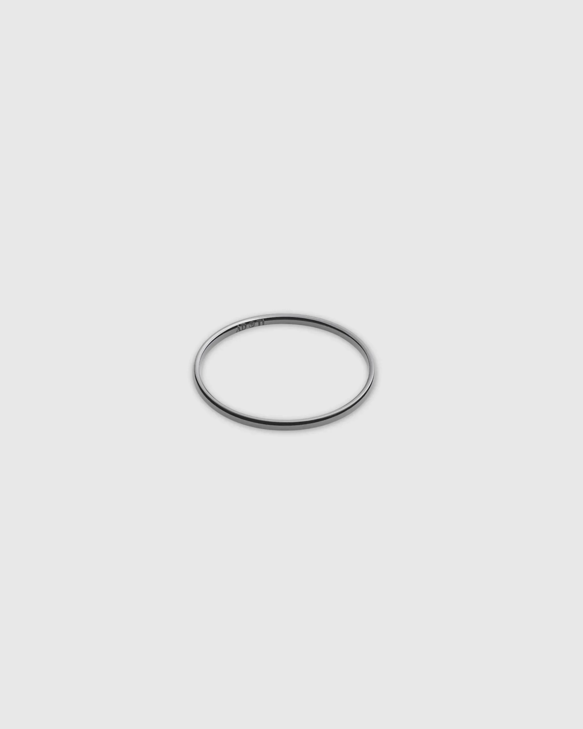 rag & bone The Thread Ring Black Titanium Shop