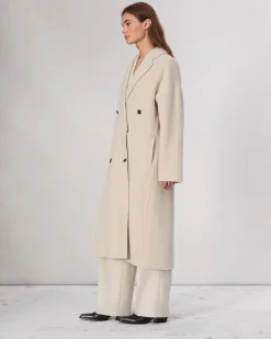 rag & bone Thea Wool-Blend Coat Oatmeal Online