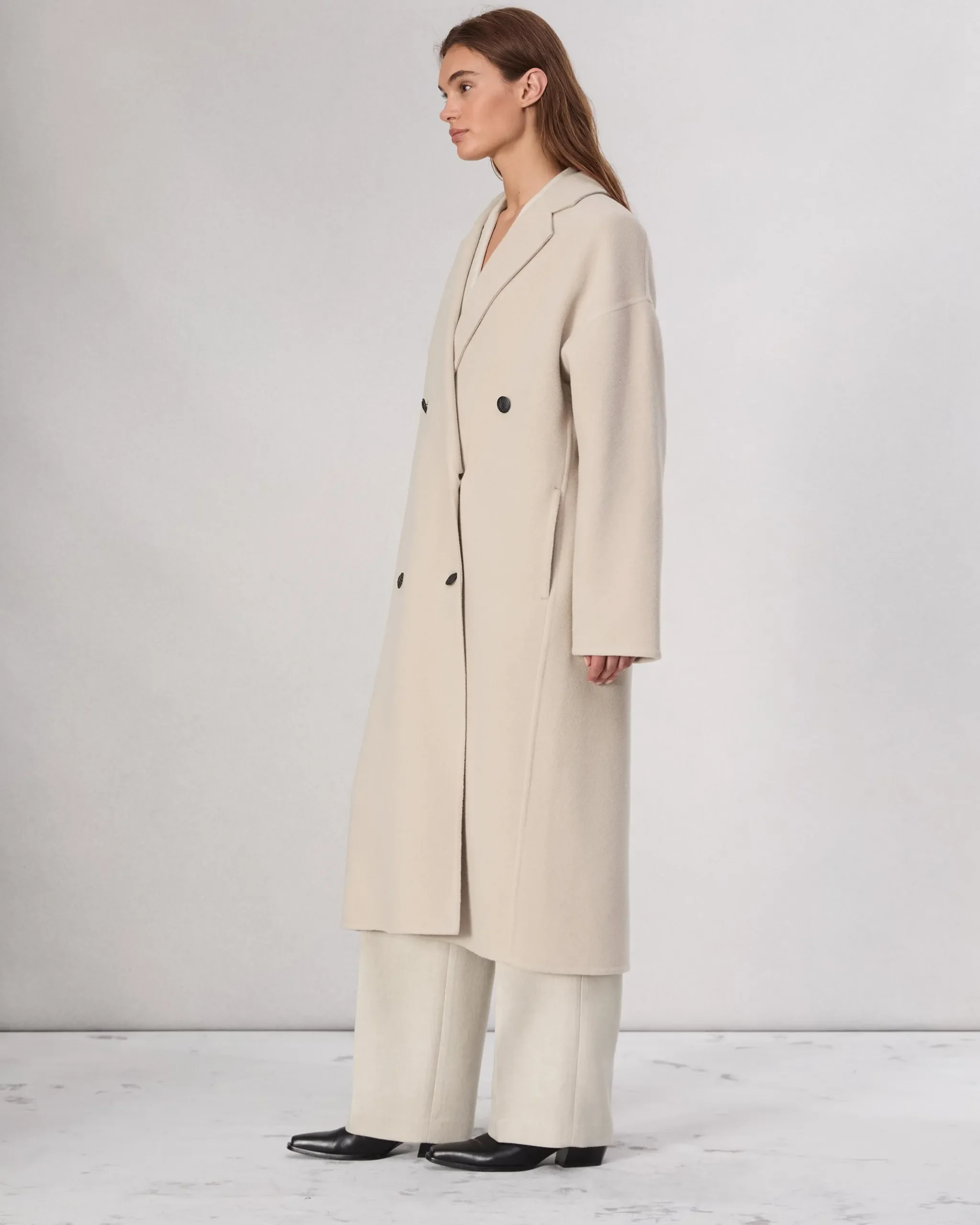 rag & bone Thea Wool-Blend Coat Oatmeal Online