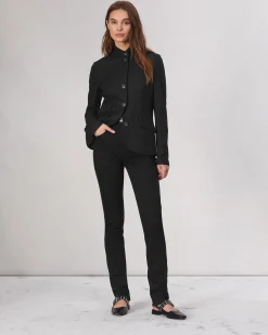 rag & bone Wren Full Length Straight Jean Black Sale